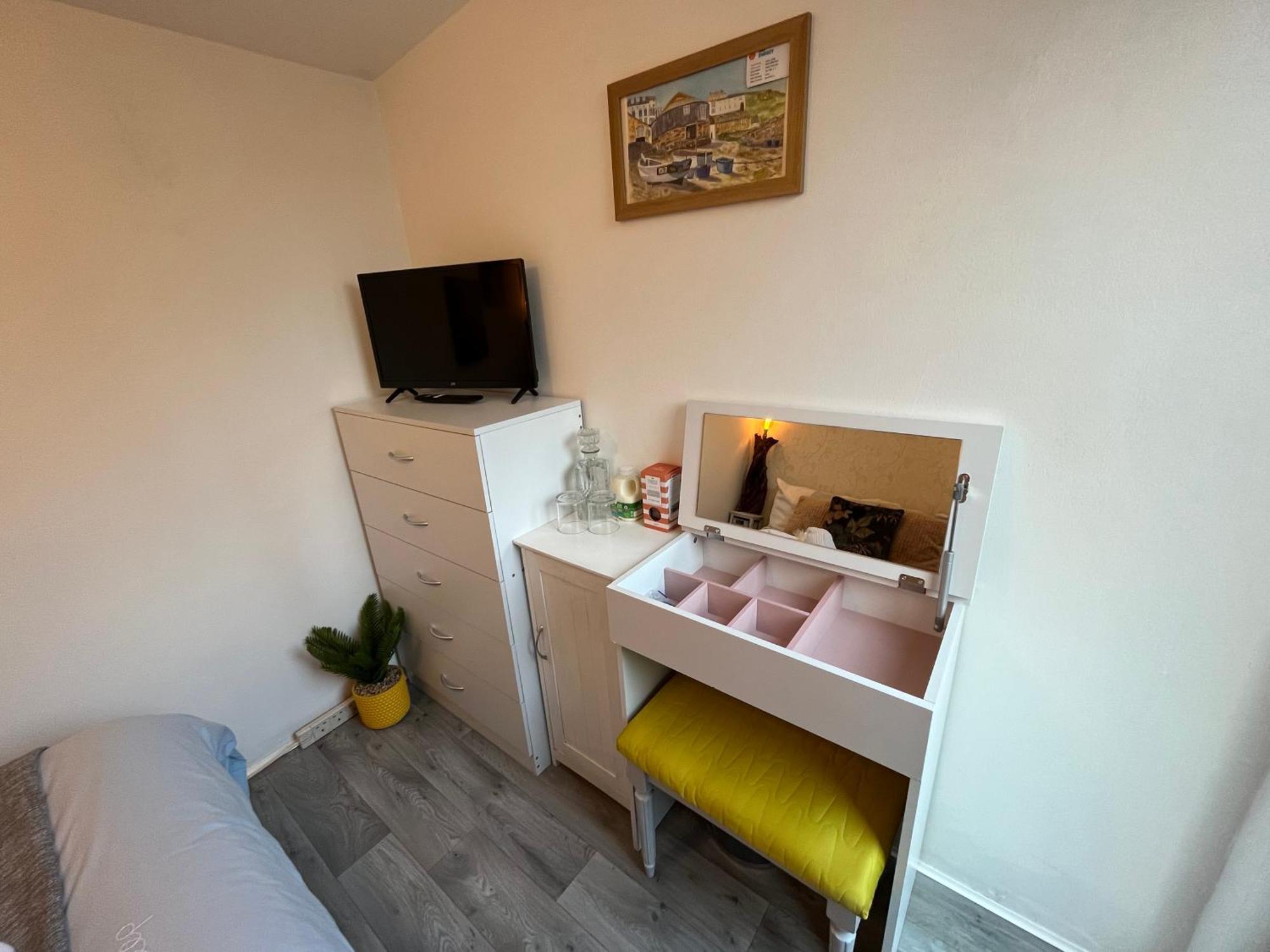 Ferienwohnung The Chuff Cabin St Just Exterior foto